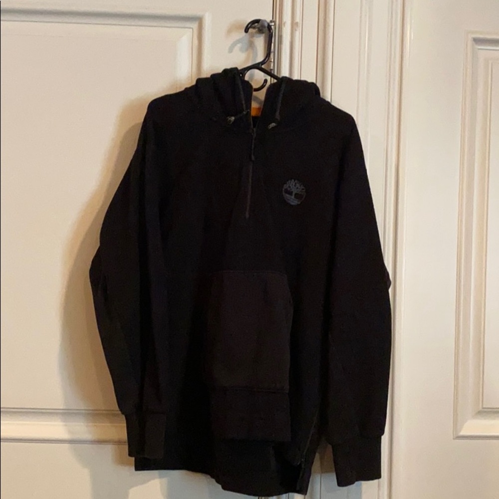 Timberland black fleece jacket